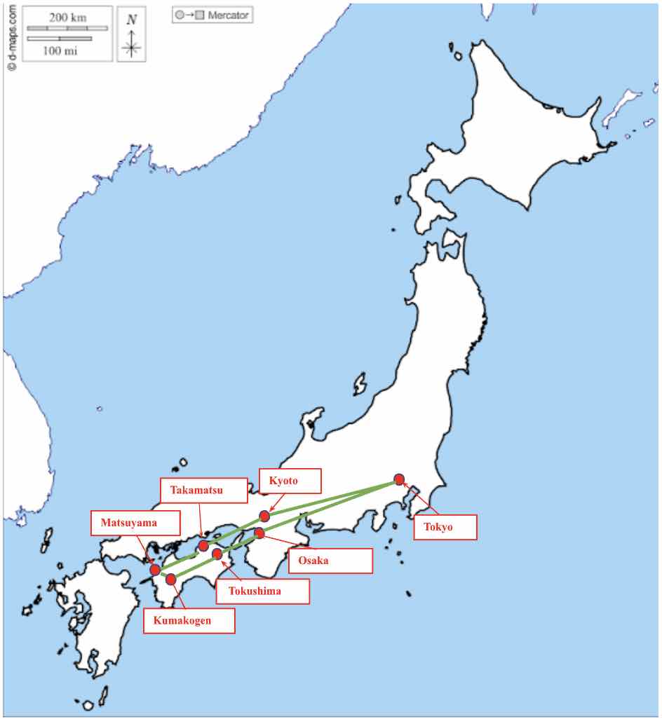 LGV mappa shikoku